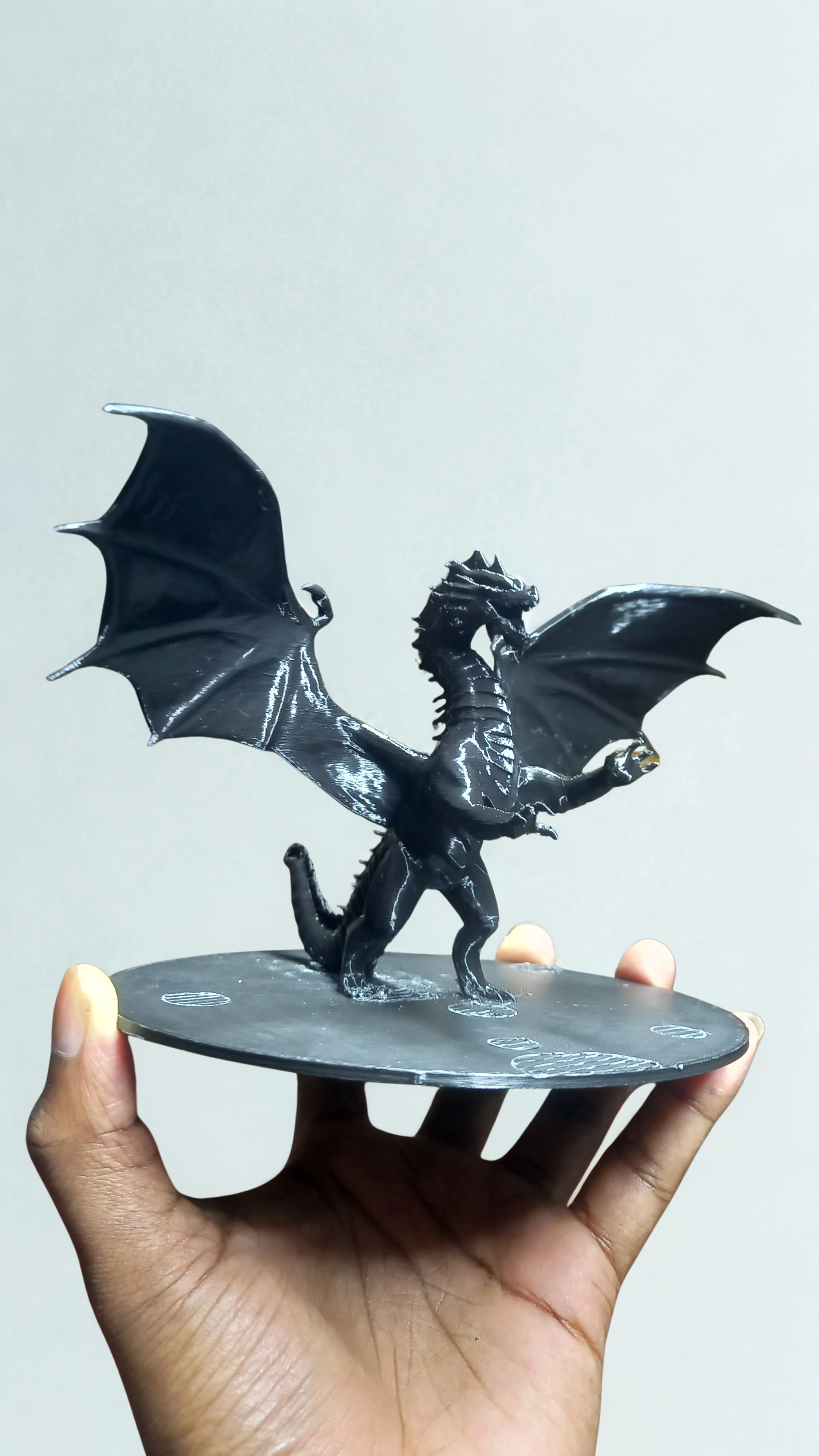 Dragon miniature print