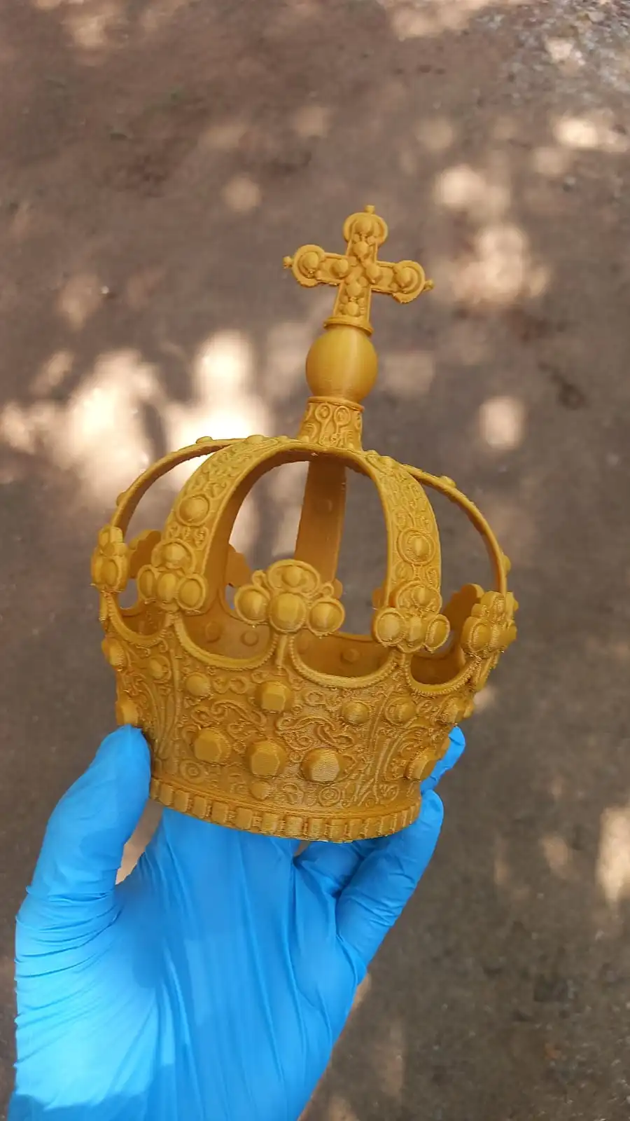 Royal crown print